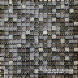 Mozaika szklano-kamienna A-MMX08-XX-006 30x30 cm