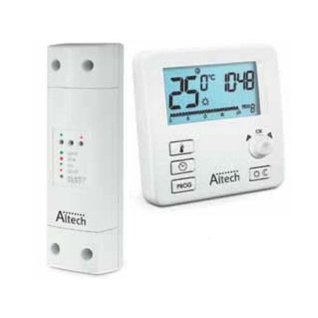 ALTECH Programowalny regulator temperatury – tygodniowy, bezprzewodowy