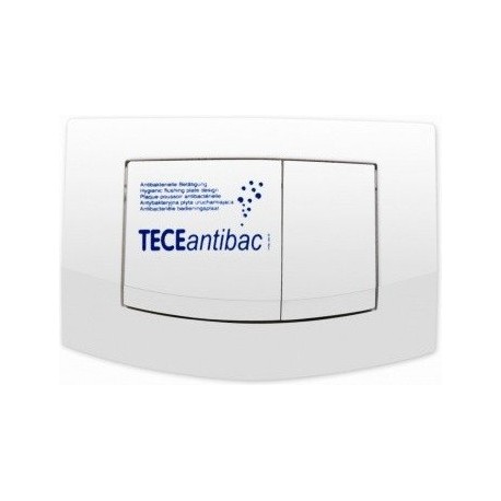 TECEambia - przyciski spłukujące do WC, podwójne, biały antybakteryjny TECE