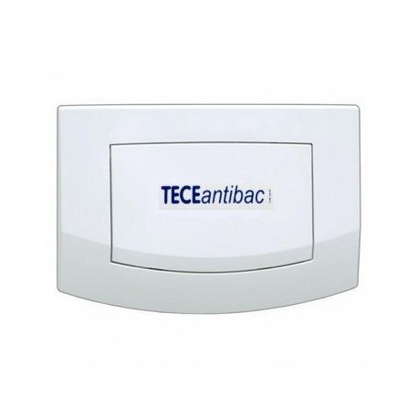TECEambia - przyciski spłukujące do WC, pojedyncze, biały antybakteryjny TECE