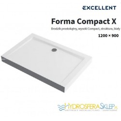 EXCELLENT FORMA COMPACT X 1200x900mm BIAŁA STRUKTURA