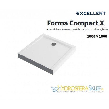 EXCELLENT FORMA COMPACT X 1000x1000mm BIAŁA STRUKTURA