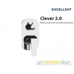 EXCELLENT CLEVER 2.0 BATERIA PODTYNKOWA, CHROM