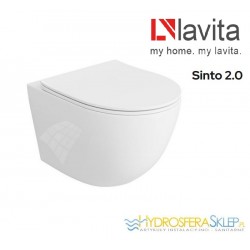 LAVITA SINTO 2.0 MISKA WC Z DESKĄ W/O, 365x490x365mm