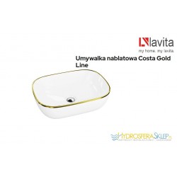 LAVITA COSTA GOLD LINE UMYWALKA NABLATOWA, 460x325x135mm